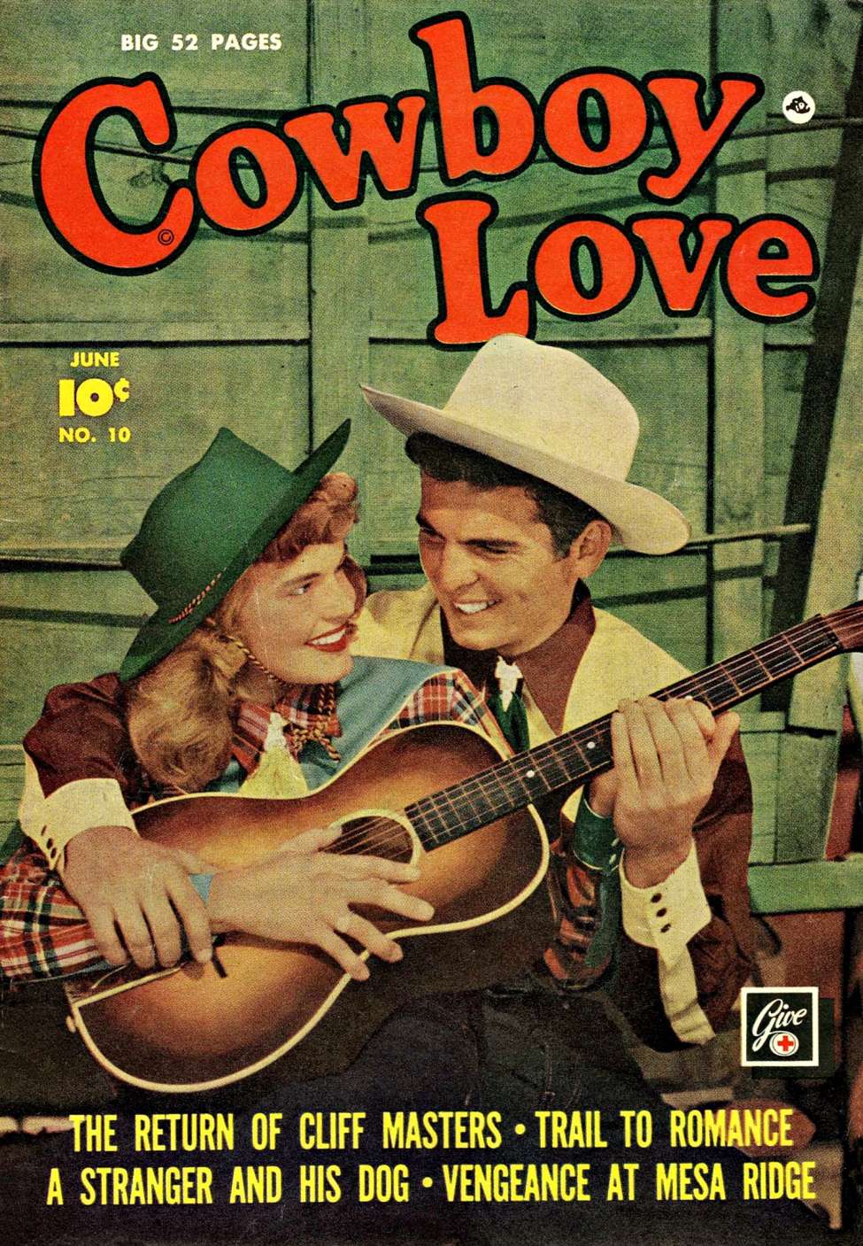 Comic Book Cover For Cowboy Love 10 - Version 2