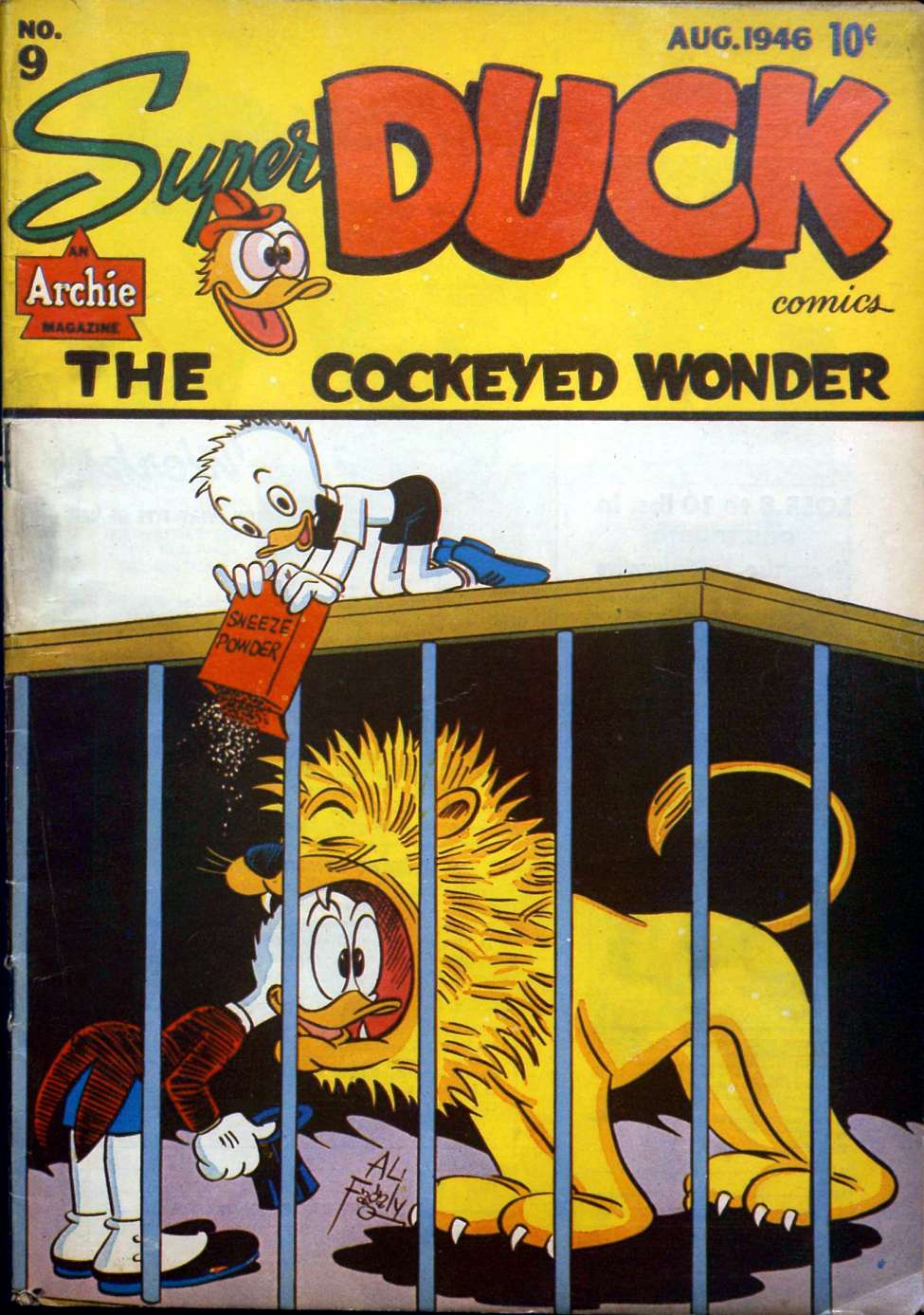 Comic Book Cover For Super Duck 9