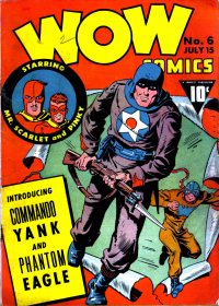 Large Thumbnail For Wow Comics 6 (fiche/paper) - Version 1