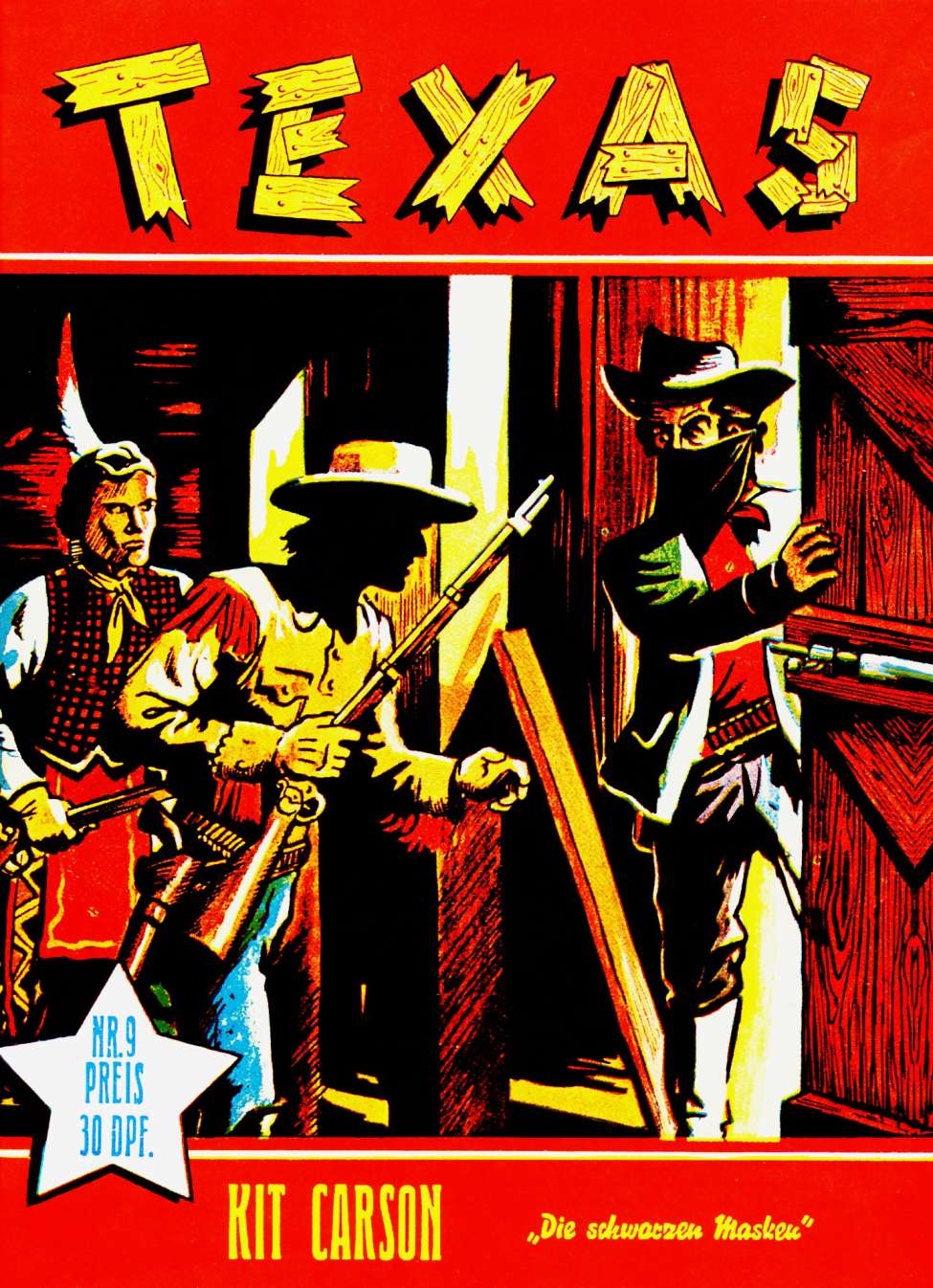 Book Cover For Texas 9 - Die schwarzen Masken