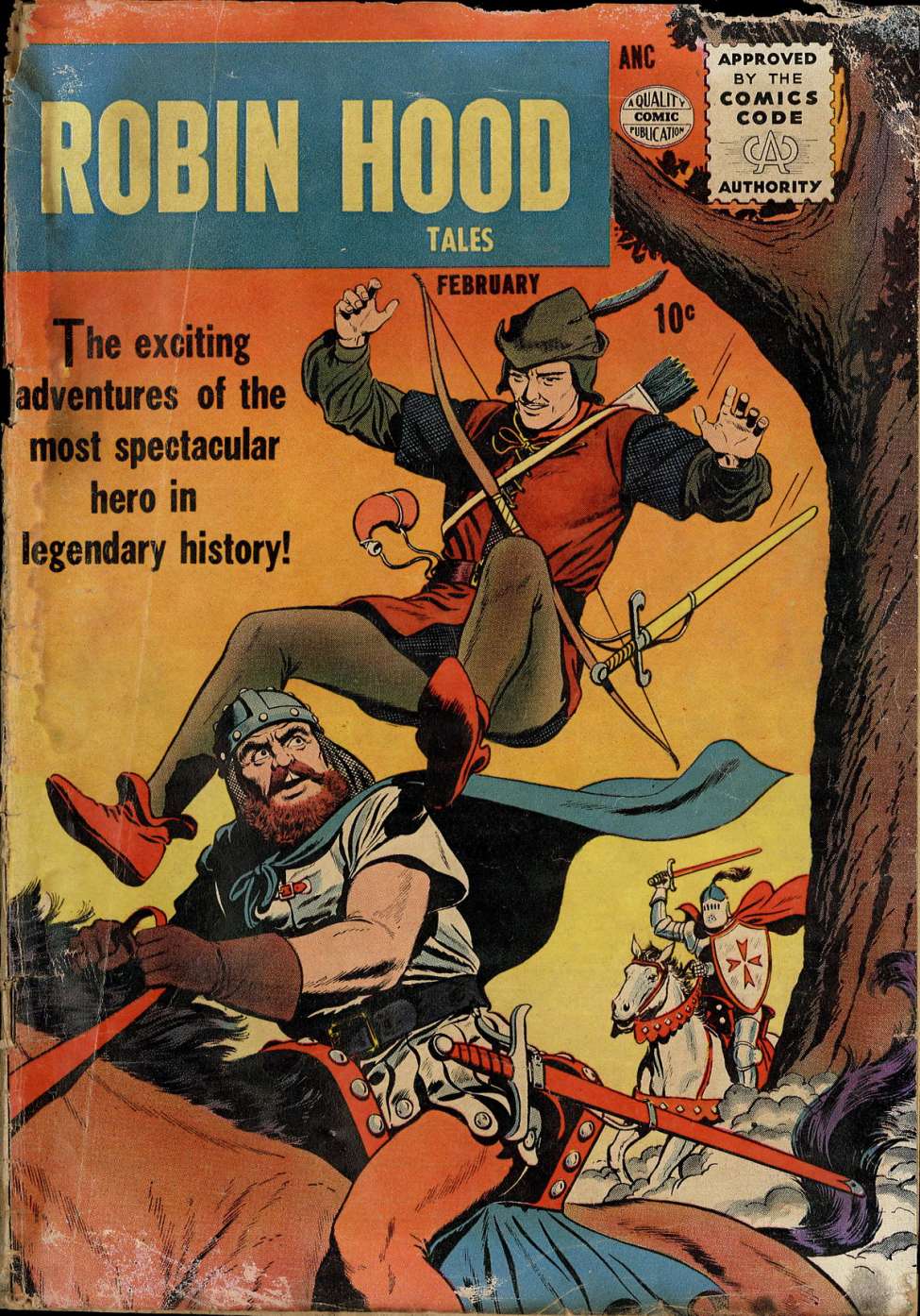 Comic Book Cover For Robin Hood Tales 1