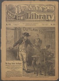 Large Thumbnail For Beadle's Half Dime Library 1131 - The Outlaw Middy