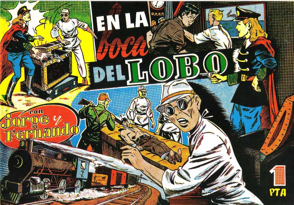 Comic Book Cover For Jorge y Fernando 74 - En la boca del lobo