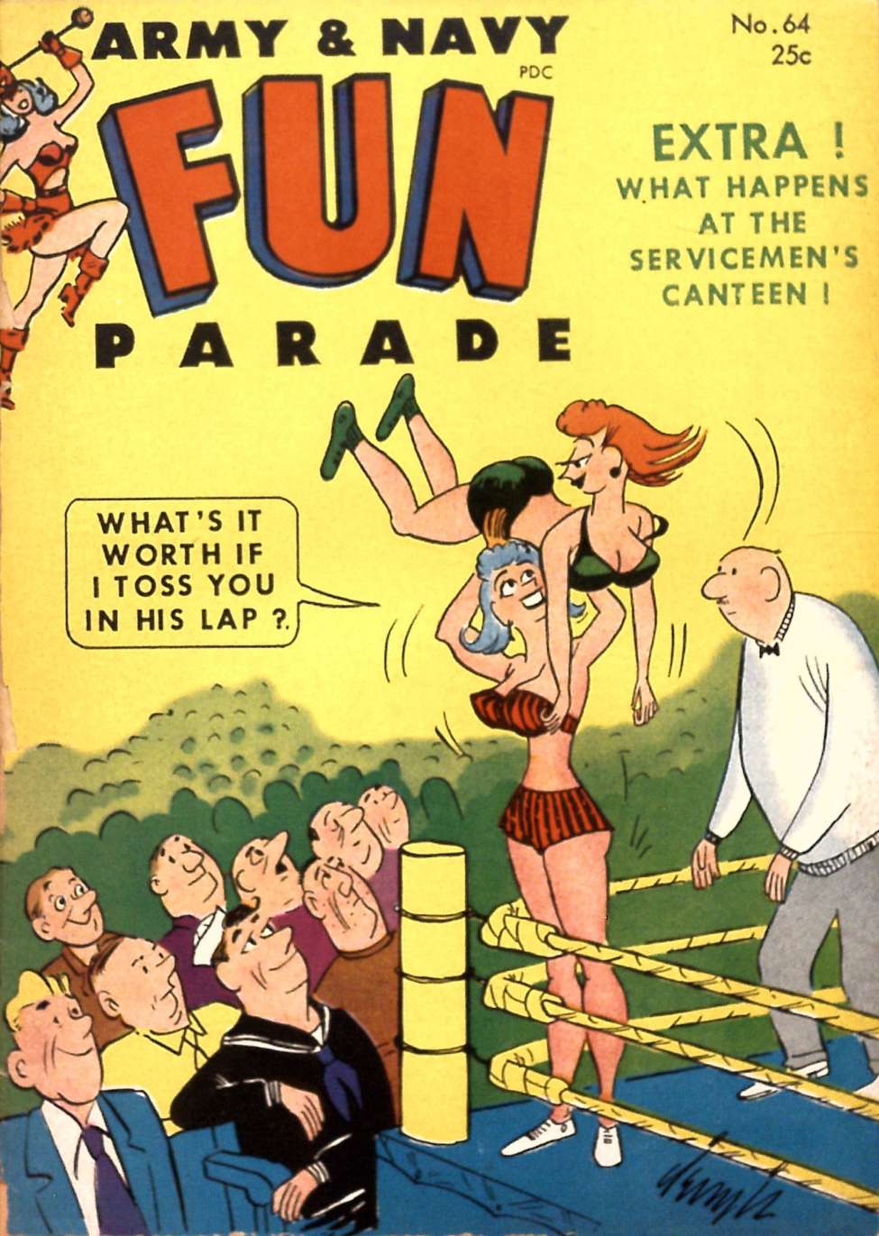 Book Cover For Army & Navy Fun Parade 64