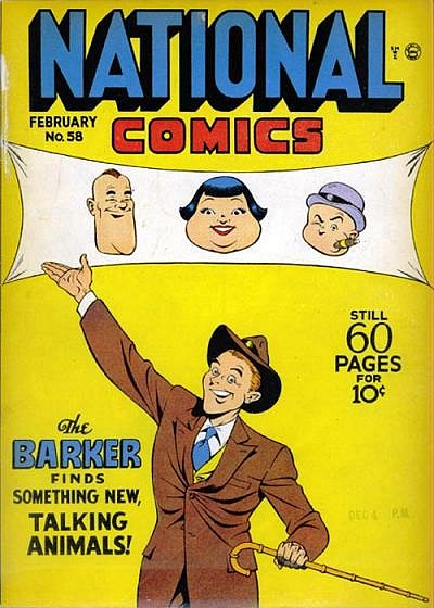 Book Cover For National Comics 58 - Version 1
