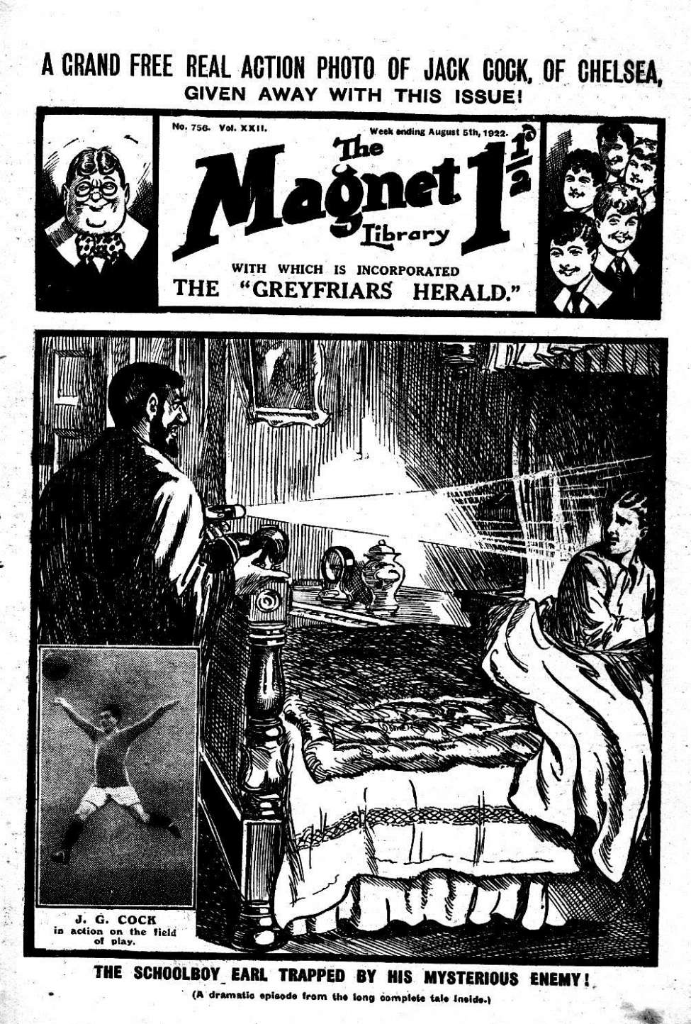 Book Cover For The Magnet 756 - The Mysterious Foe!