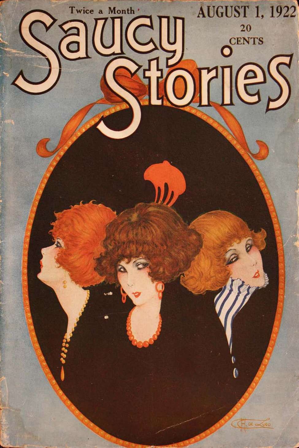 Comic Book Cover For Saucy Stories v13 2