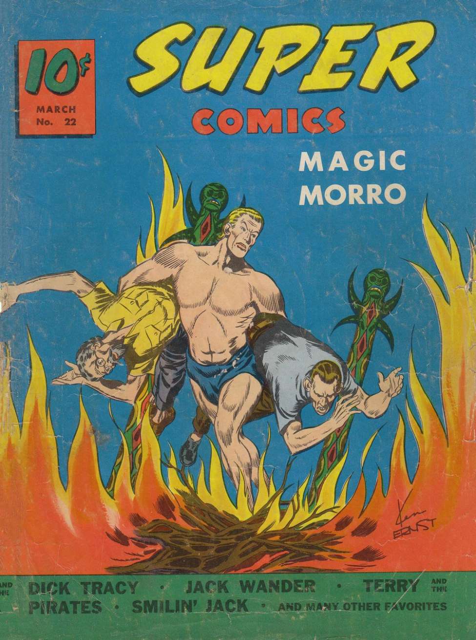 Book Cover For Super Comics 22