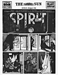Large Thumbnail For The Spirit (1942-05-24) - Baltimore Sun (b/w)