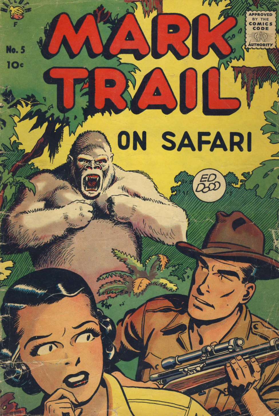 Book Cover For Mark Trail on Safari 5