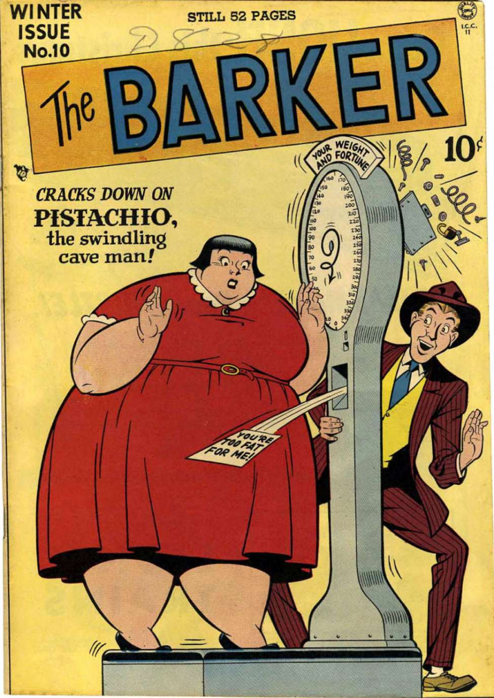 Book Cover For The Barker 10 - Version 1