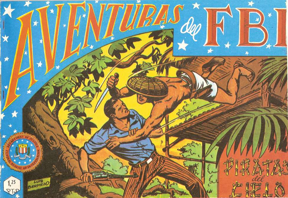 Comic Book Cover For Aventuras del FBI 2 Piratas del cielo
