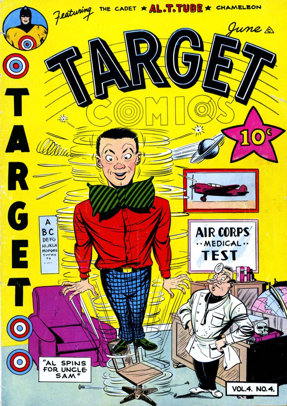 Comic Book Cover For Target Comics v4 4 - Version 2