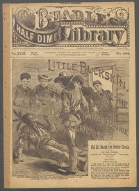 Large Thumbnail For Beadle's Half Dime Library 444 - Little Buckskin, the Young Prairie Centaur