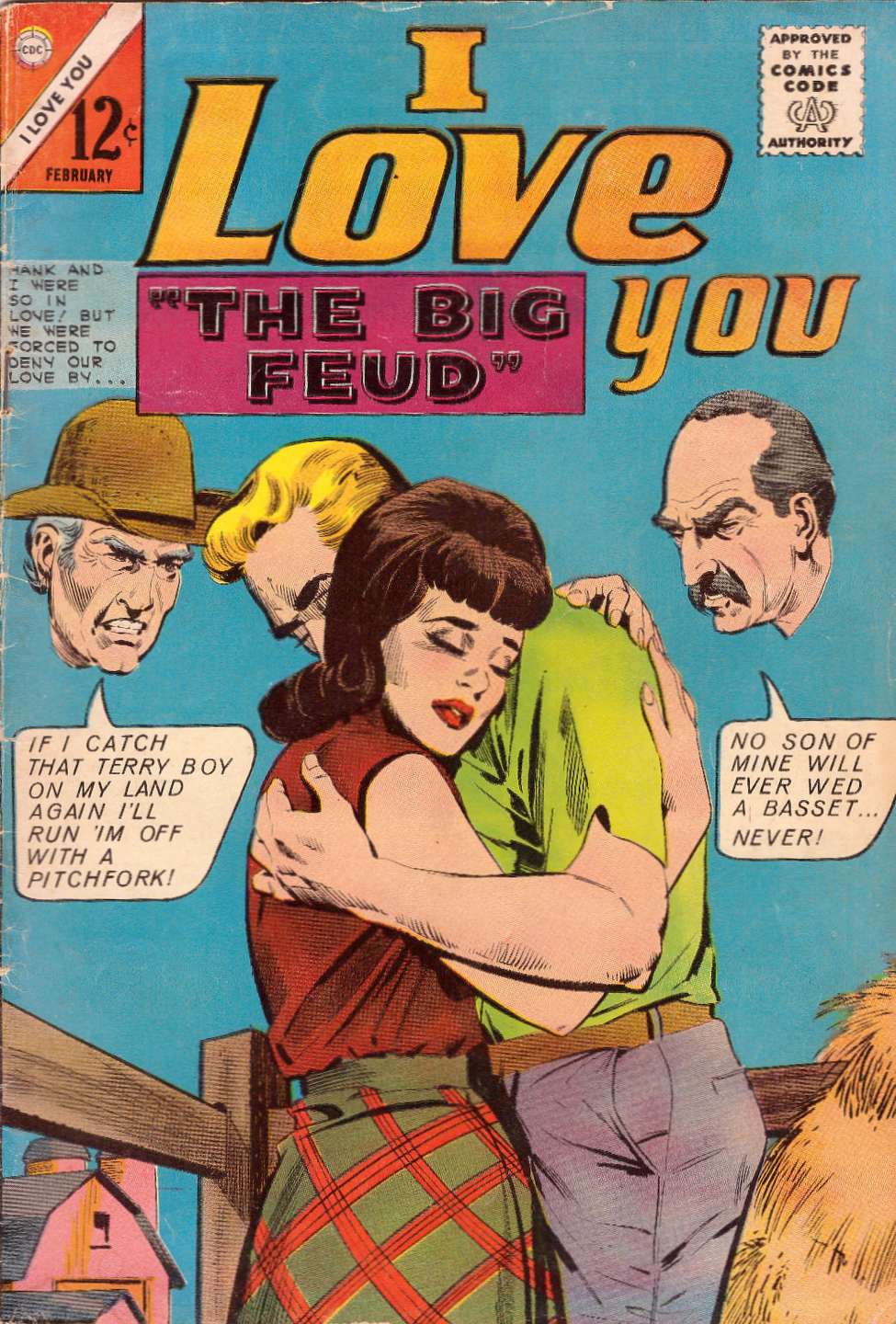Comic Book Cover For I Love You 55