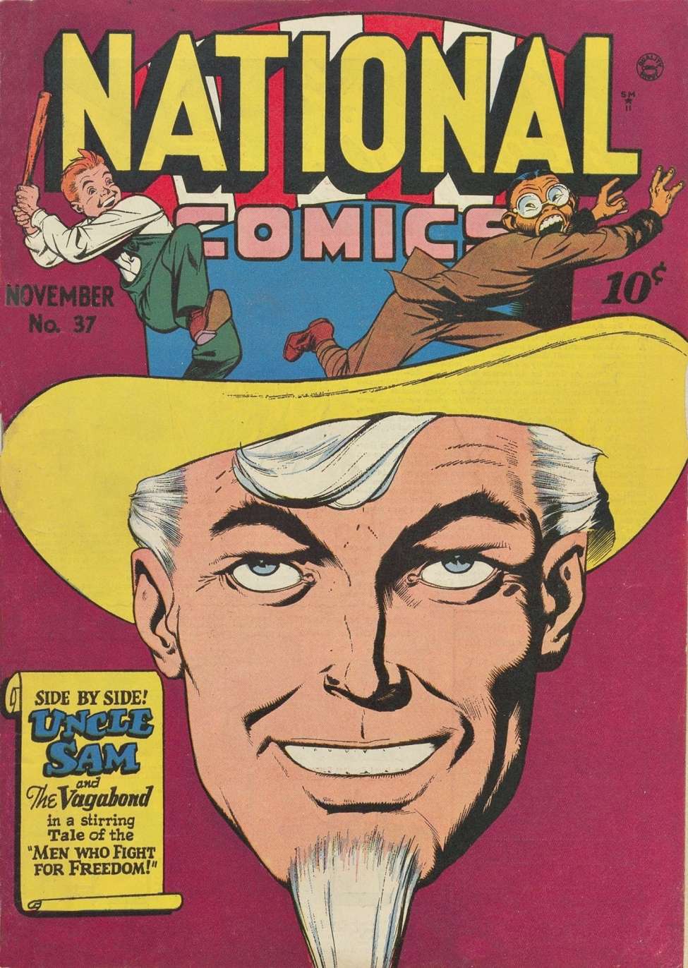 Book Cover For National Comics 37