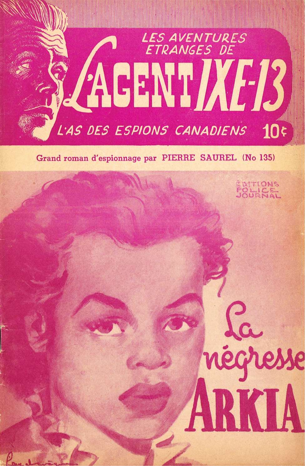 Book Cover For L'Agent IXE-13 v2 135 - La négresse Arkia