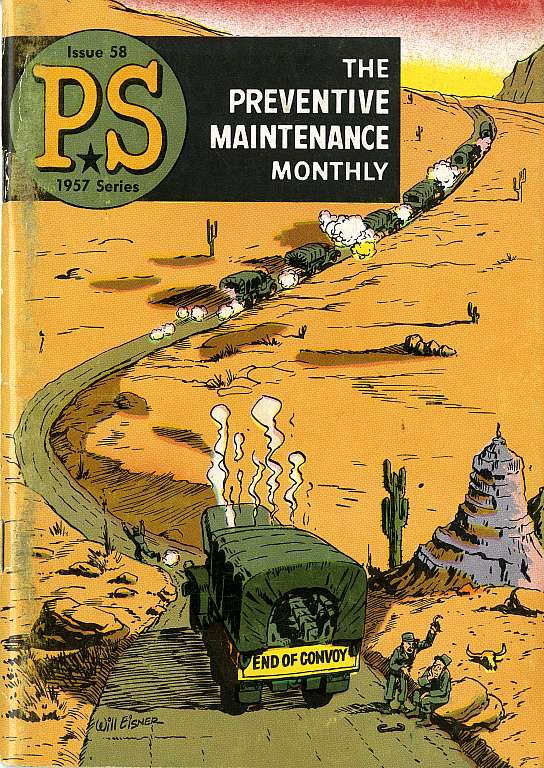 Comic Book Cover For PS Magazine 58