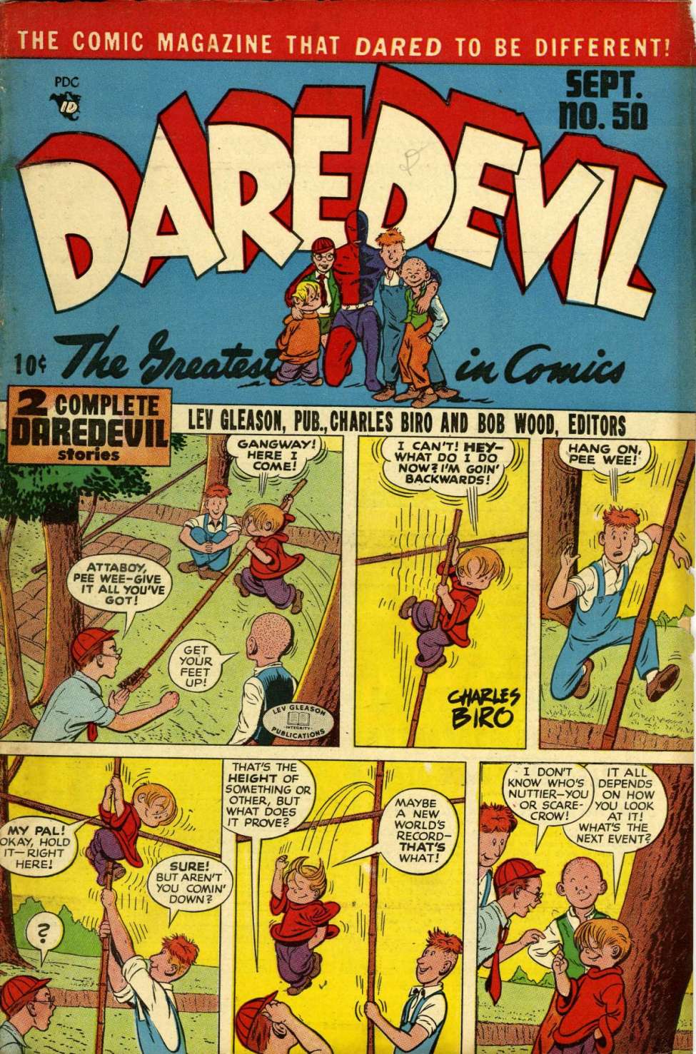Book Cover For Daredevil Comics 50