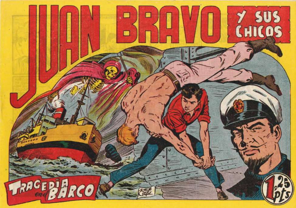Comic Book Cover For Juan Bravo 21 - Tragedia en el Barco