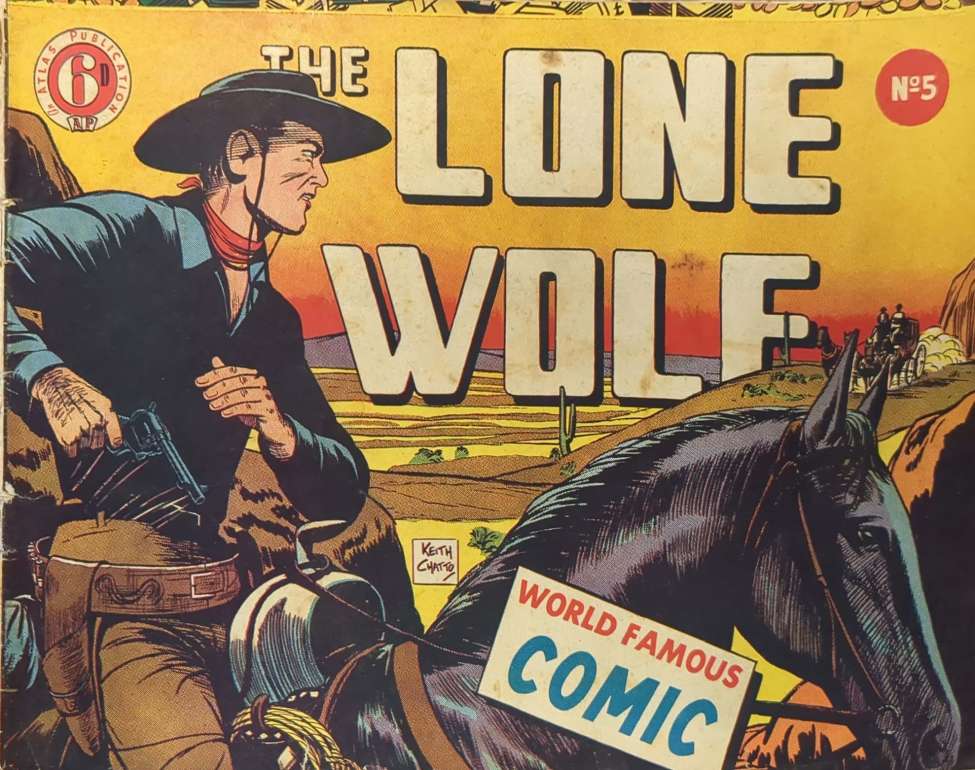 Book Cover For The Lone Wolf 5