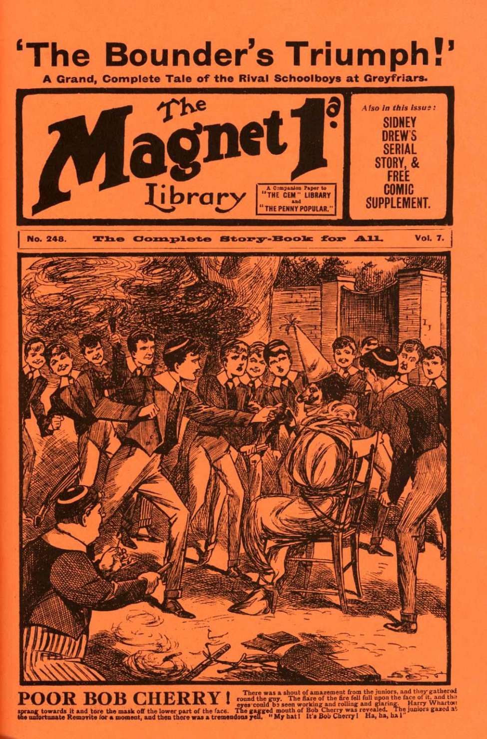 Book Cover For The Magnet 248 - The Bounder's Triumph!