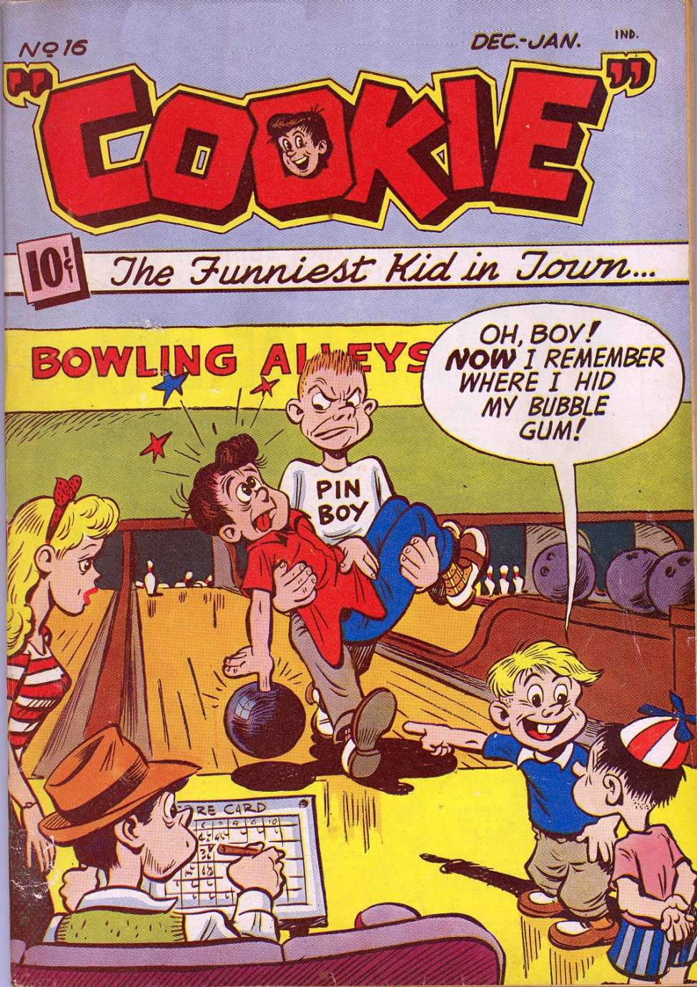 Comic Book Cover For Cookie 16