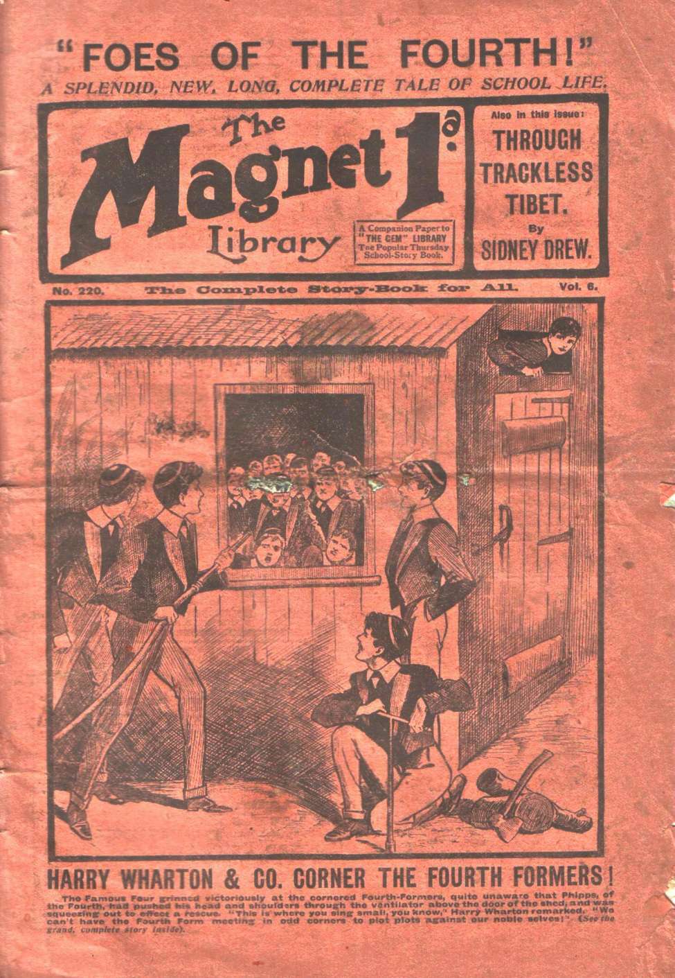 Book Cover For The Magnet 220 - Foes of the Fourth