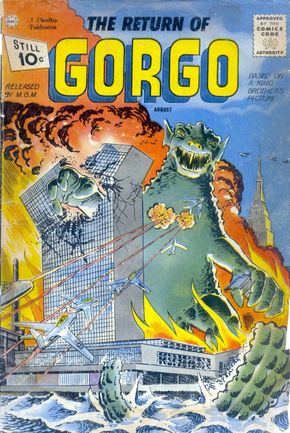 Comic Book Cover For Gorgo 2