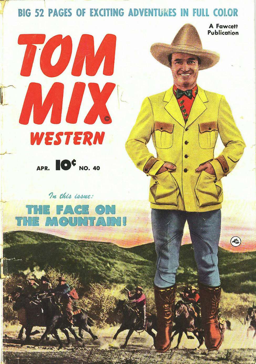 Book Cover For Tom Mix Western 40