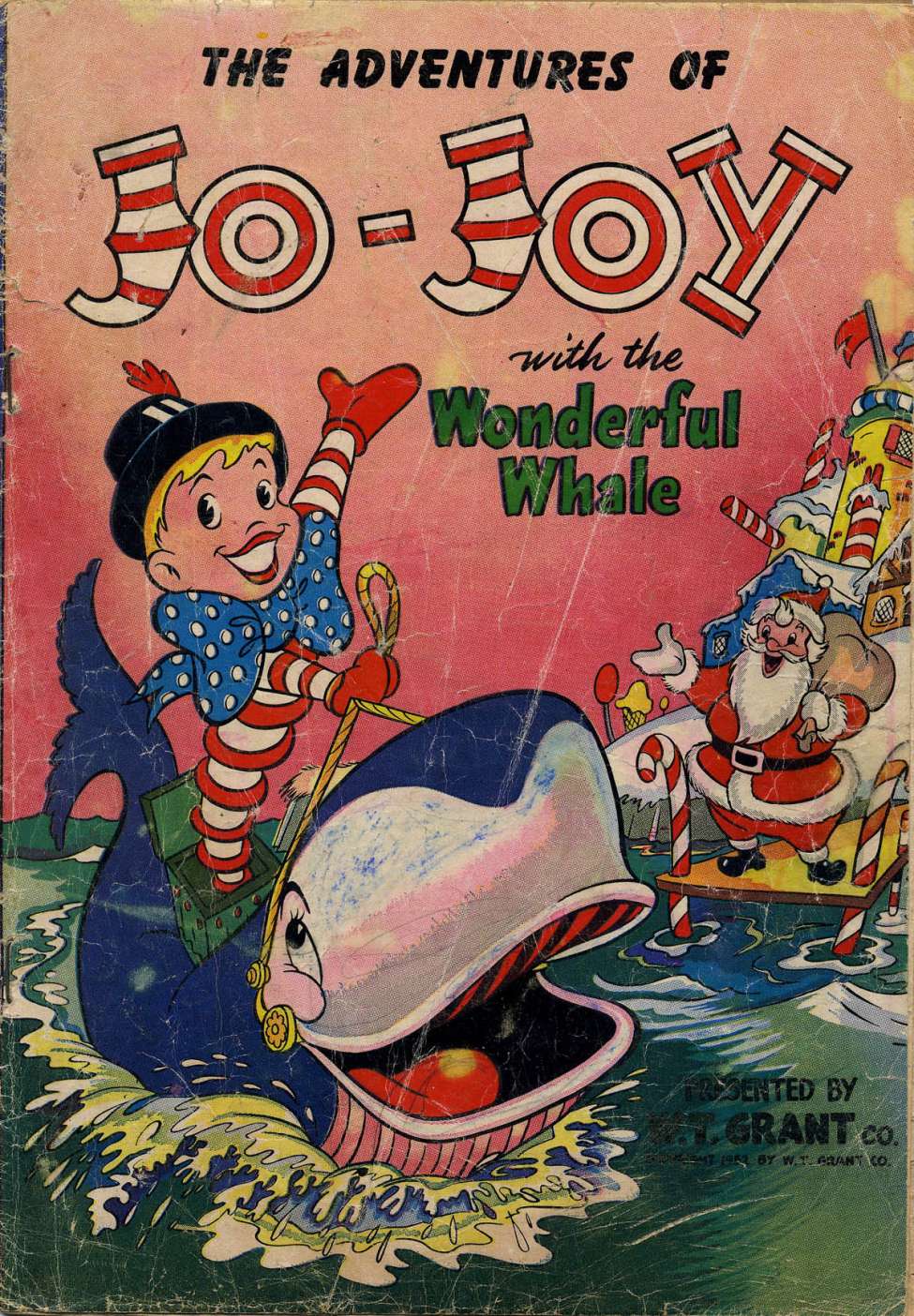 Book Cover For The Adventures of Jo-Joy and the Wonderful Whale