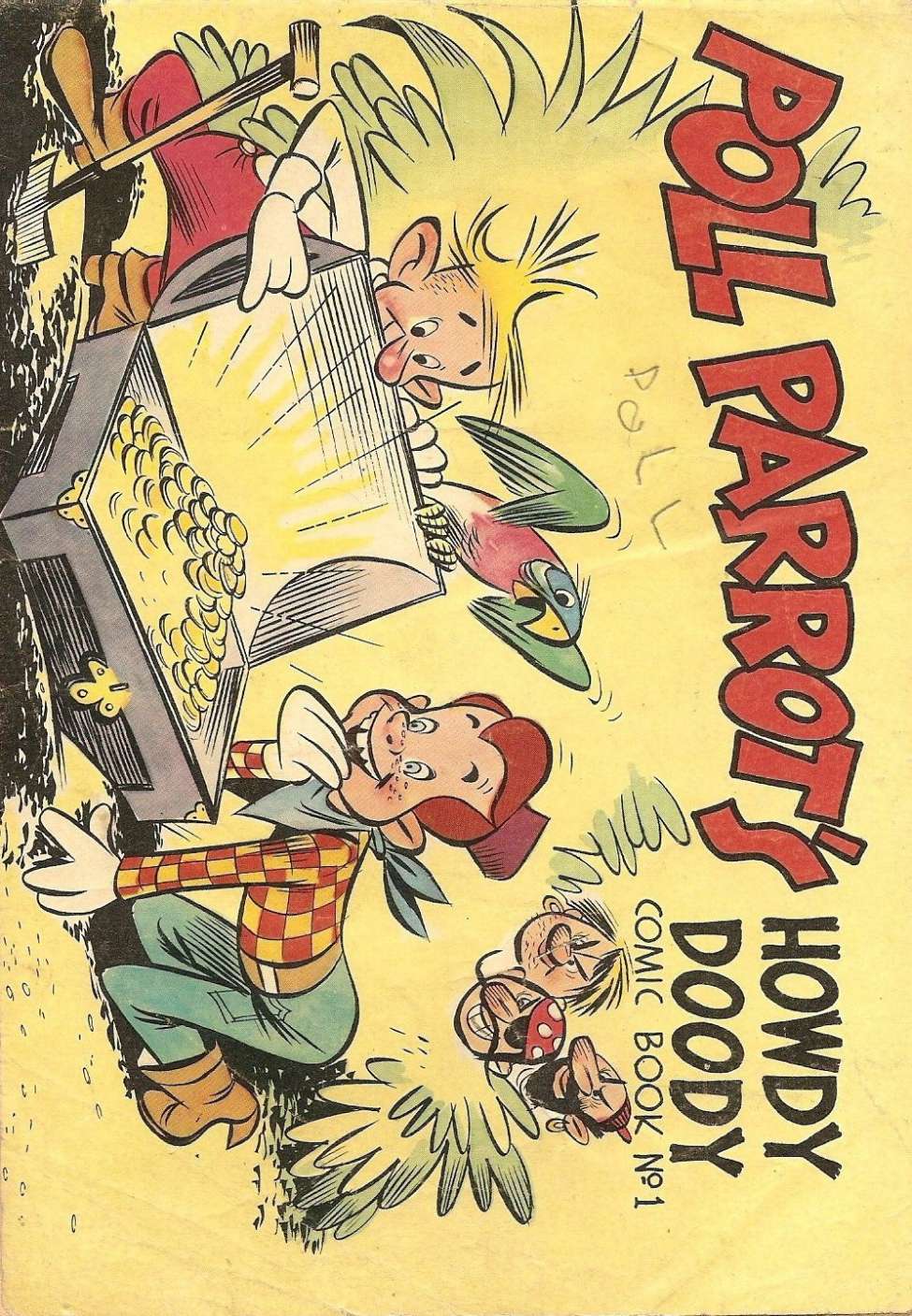 Comic Book Cover For Poll Parrot's Howdy Doody Comic Book