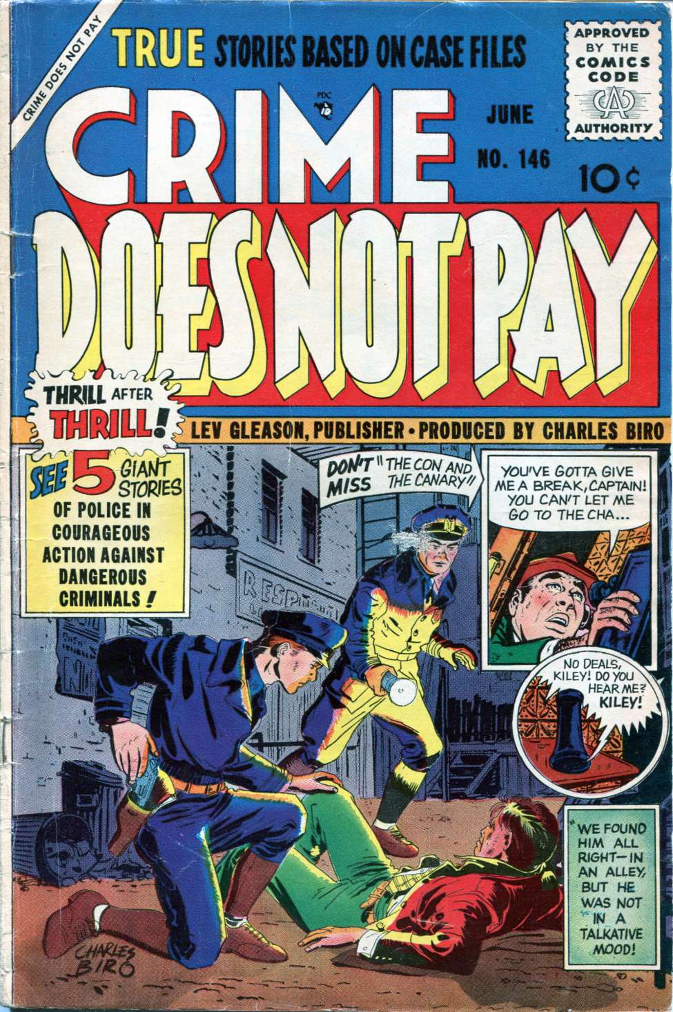 Book Cover For Crime Does Not Pay 146