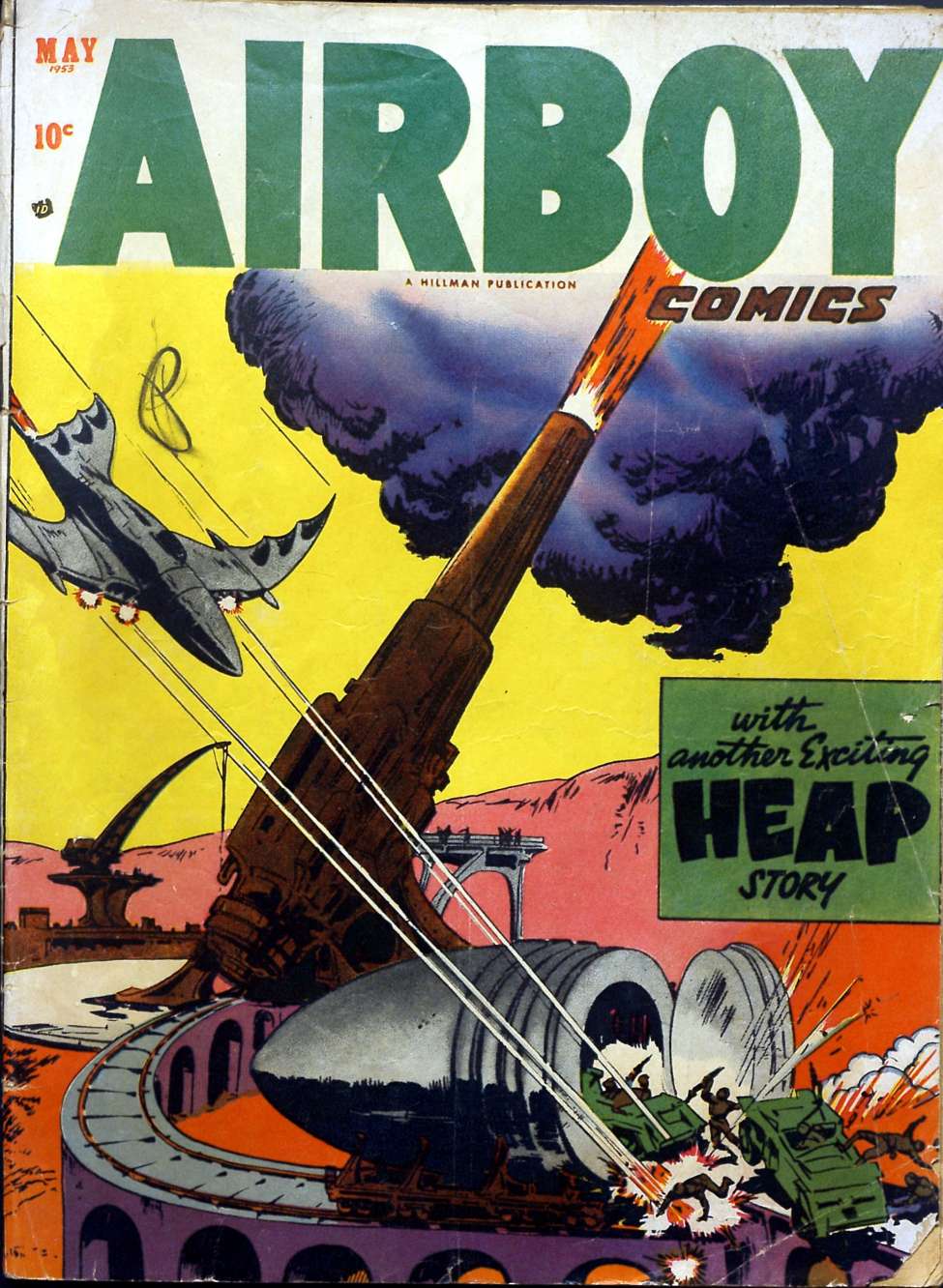 Comic Book Cover For Airboy Comics v10 4
