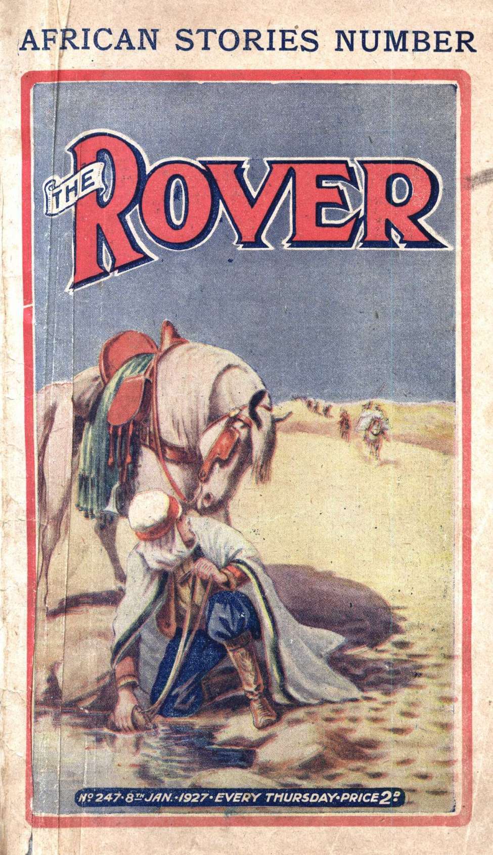 Comic Book Cover For The Rover 247