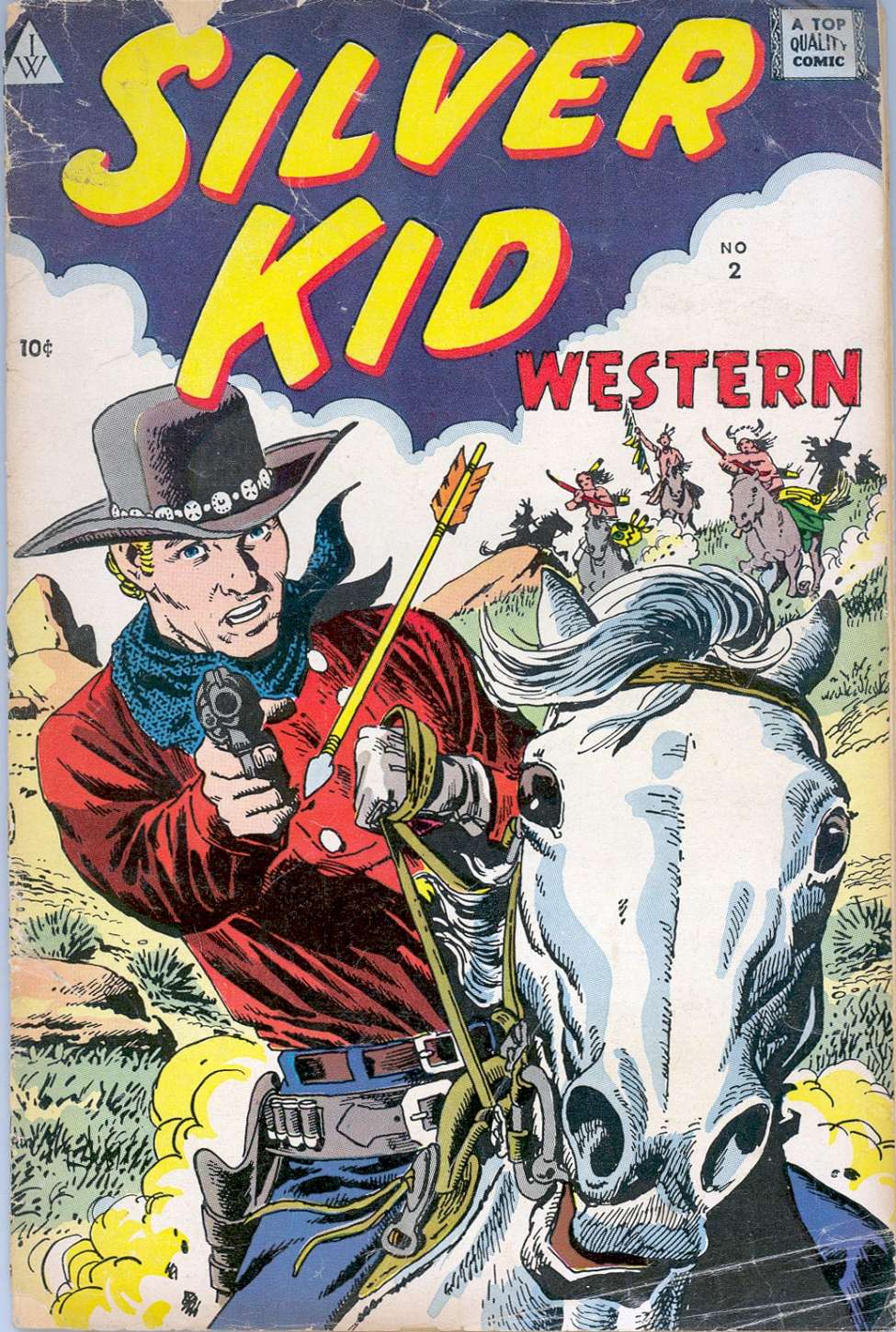 Comic Book Cover For Silver Kid Western 2