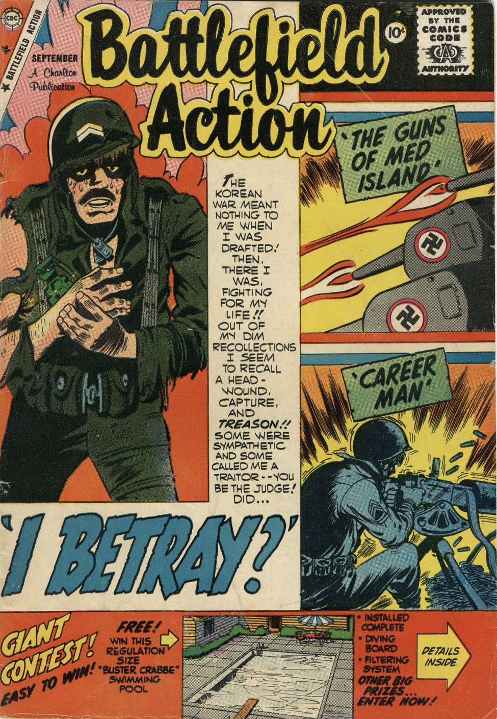 Comic Book Cover For Battlefield Action 26