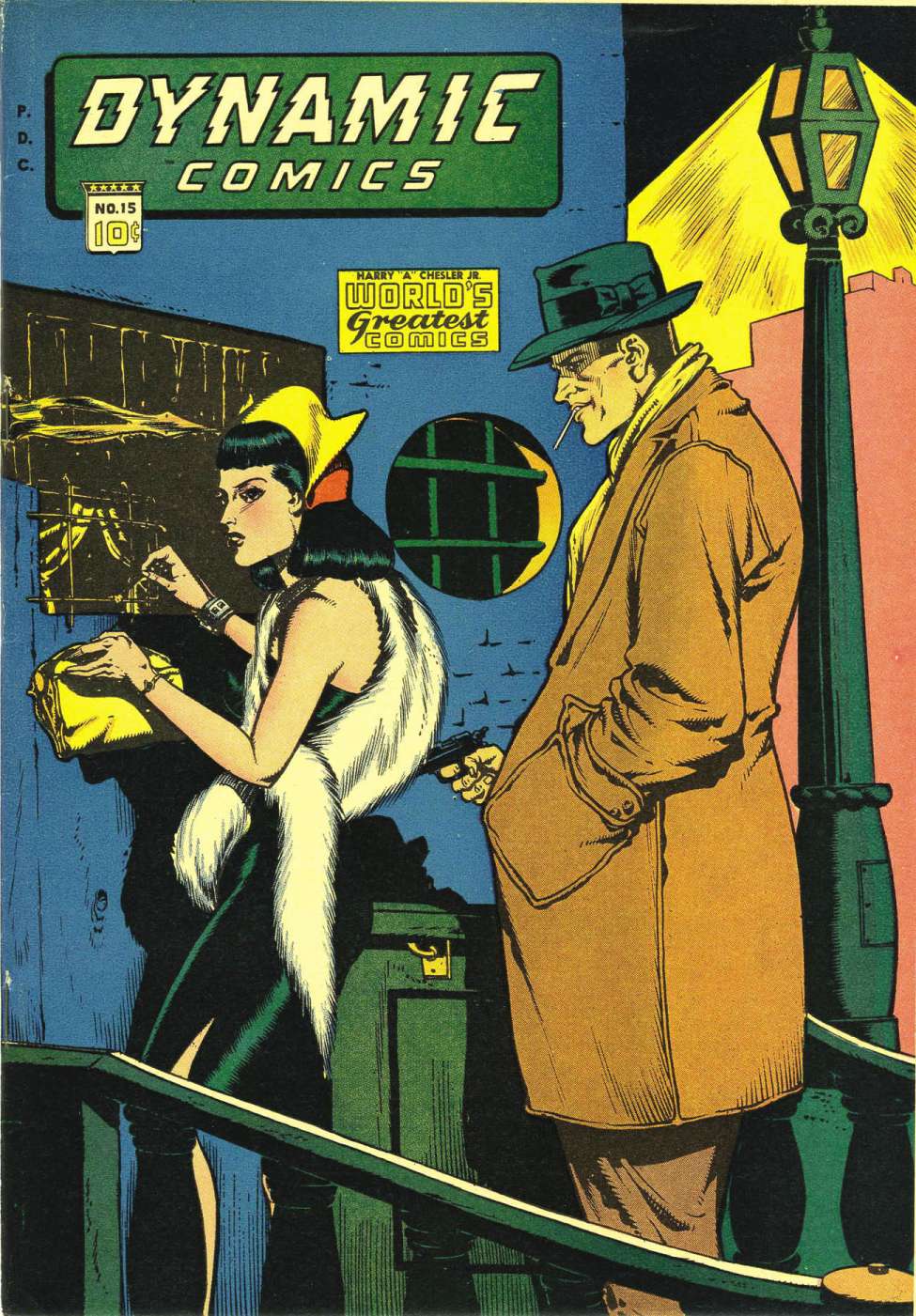 Comic Book Cover For Dynamic Comics 15 - Version 1