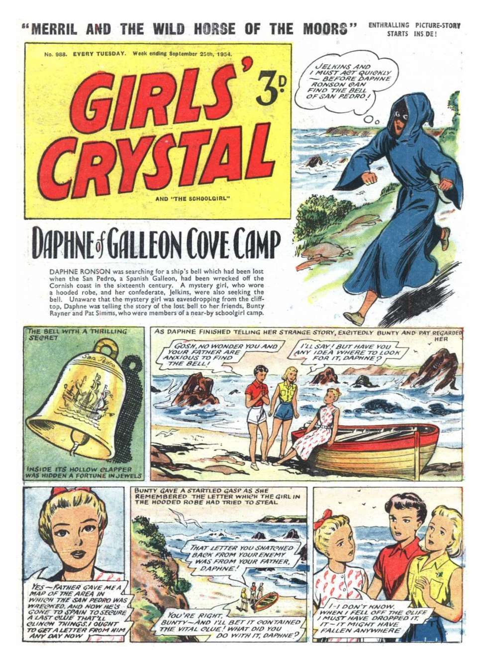 Comic Book Cover For Girls' Crystal 988