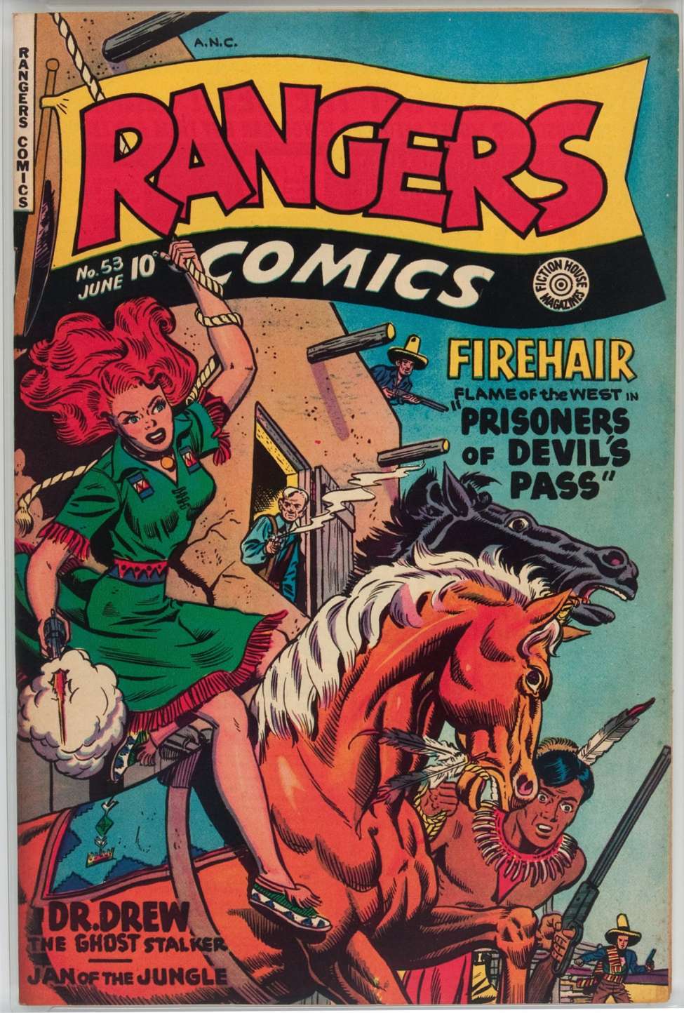 Comic Book Cover For Rangers Comics 53