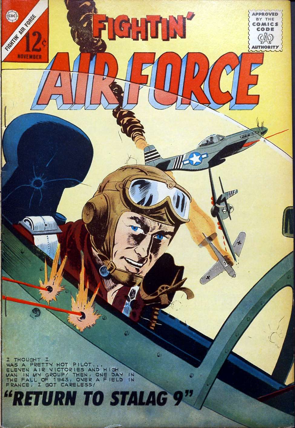 Comic Book Cover For Fightin' Air Force 41