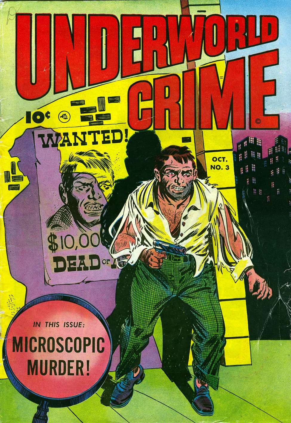Comic Book Cover For Underworld Crime 3
