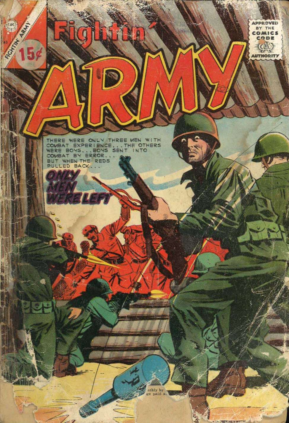 Comic Book Cover For Fightin' Army 63 - Version 1