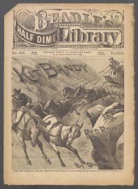 Large Thumbnail For Beadle's Half Dime Library 795 - Kit Bandy in Red Ruin
