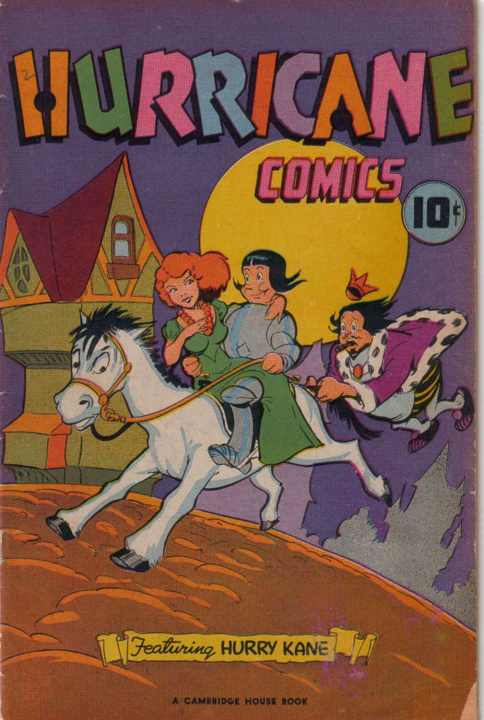 Comic Book Cover For Hurricane Comics nn