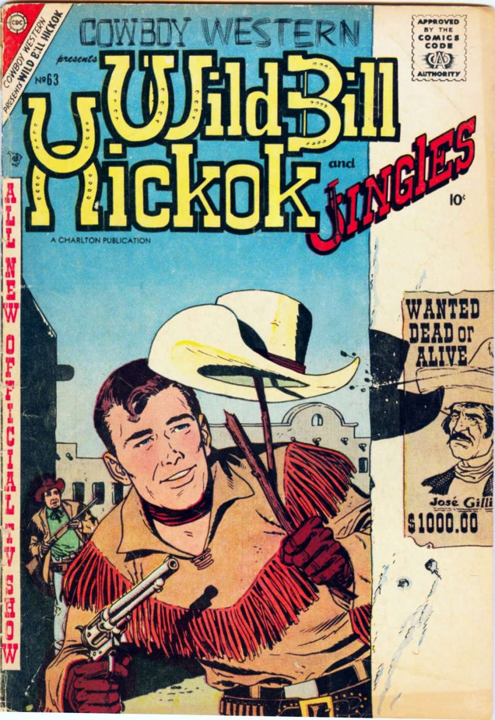 Comic Book Cover For Cowboy Western 63