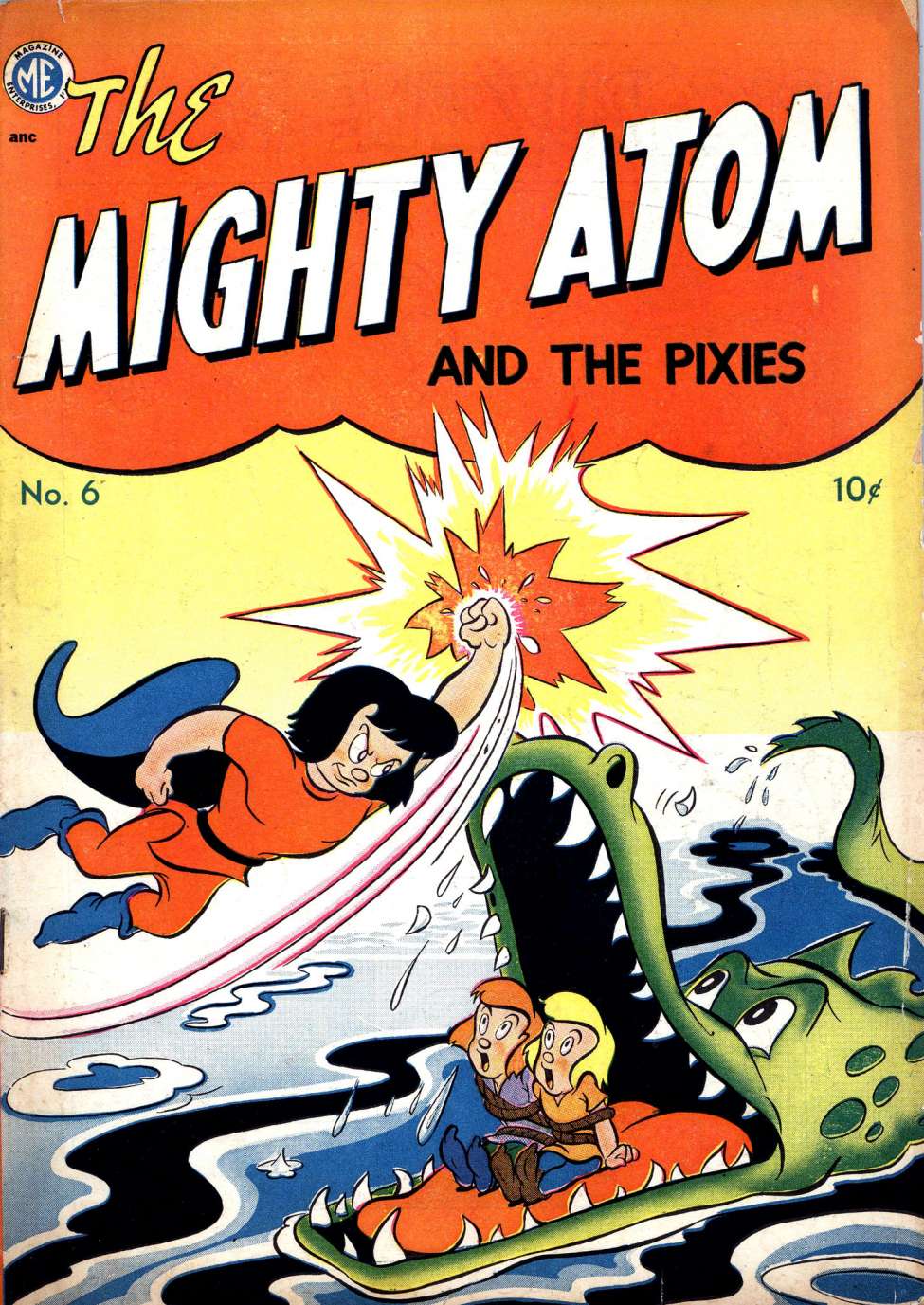 Comic Book Cover For Mighty Atom and the Pixies 6