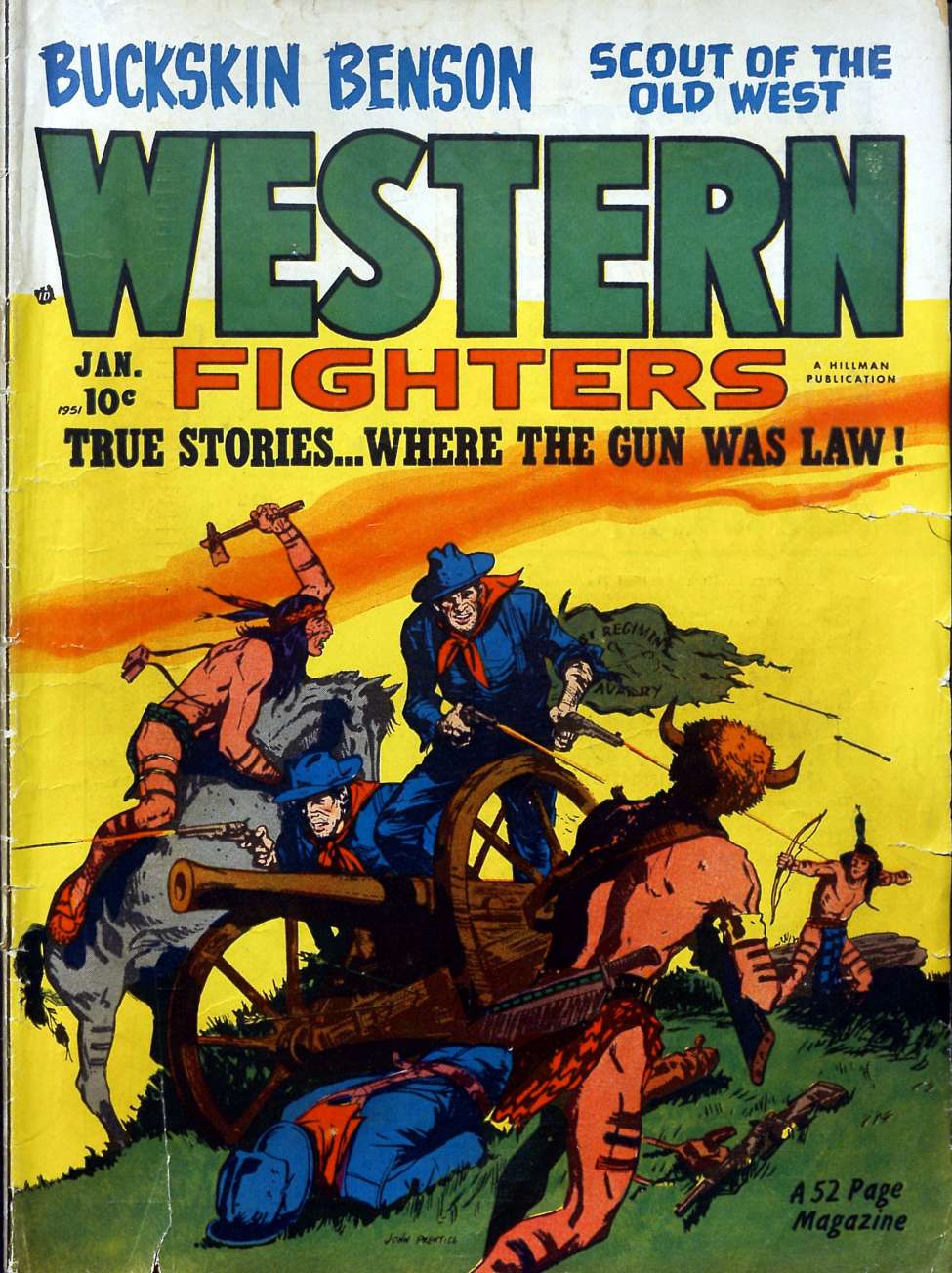 Comic Book Cover For Western Fighters v3 2
