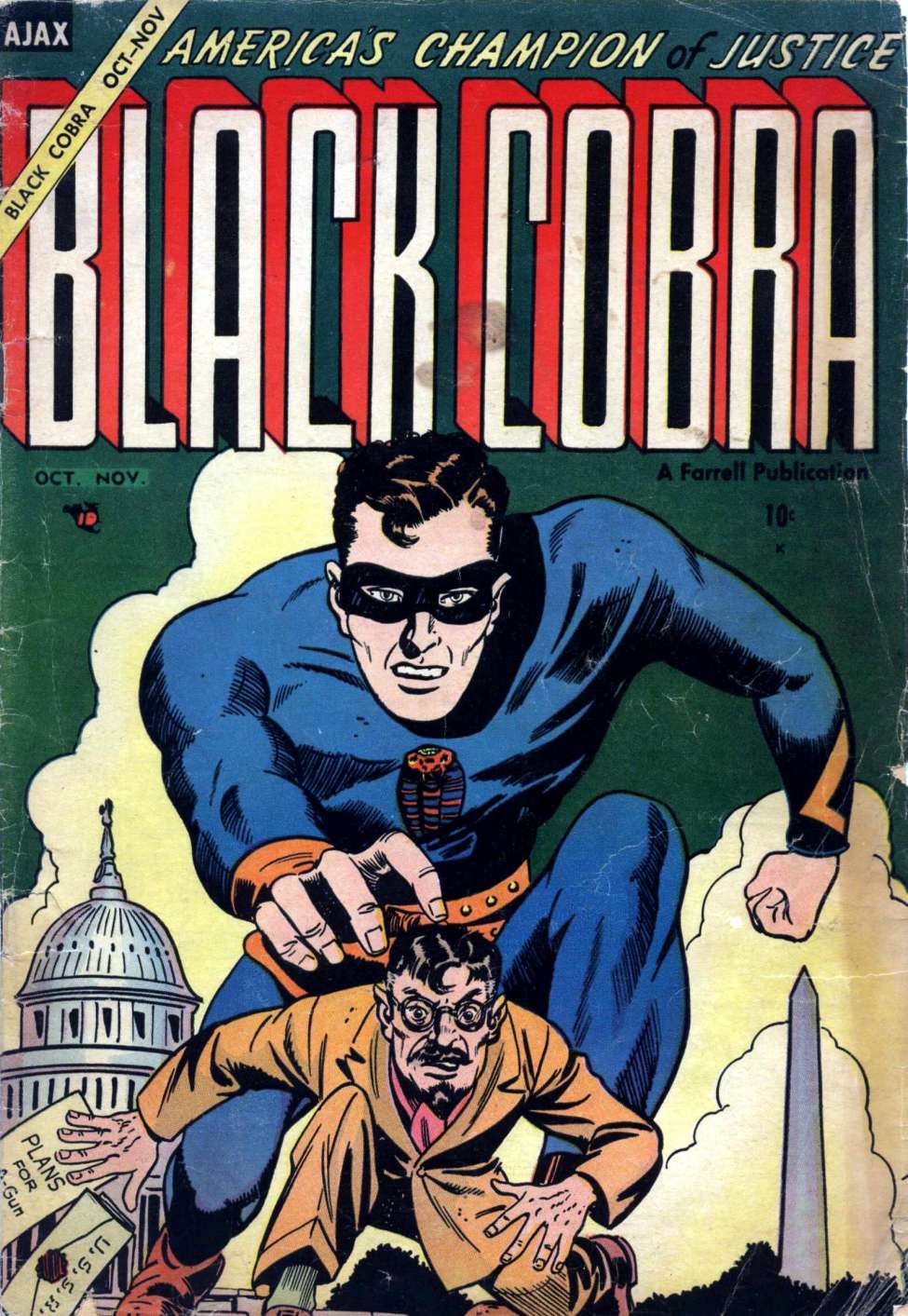 Comic Book Cover For Black Cobra 1