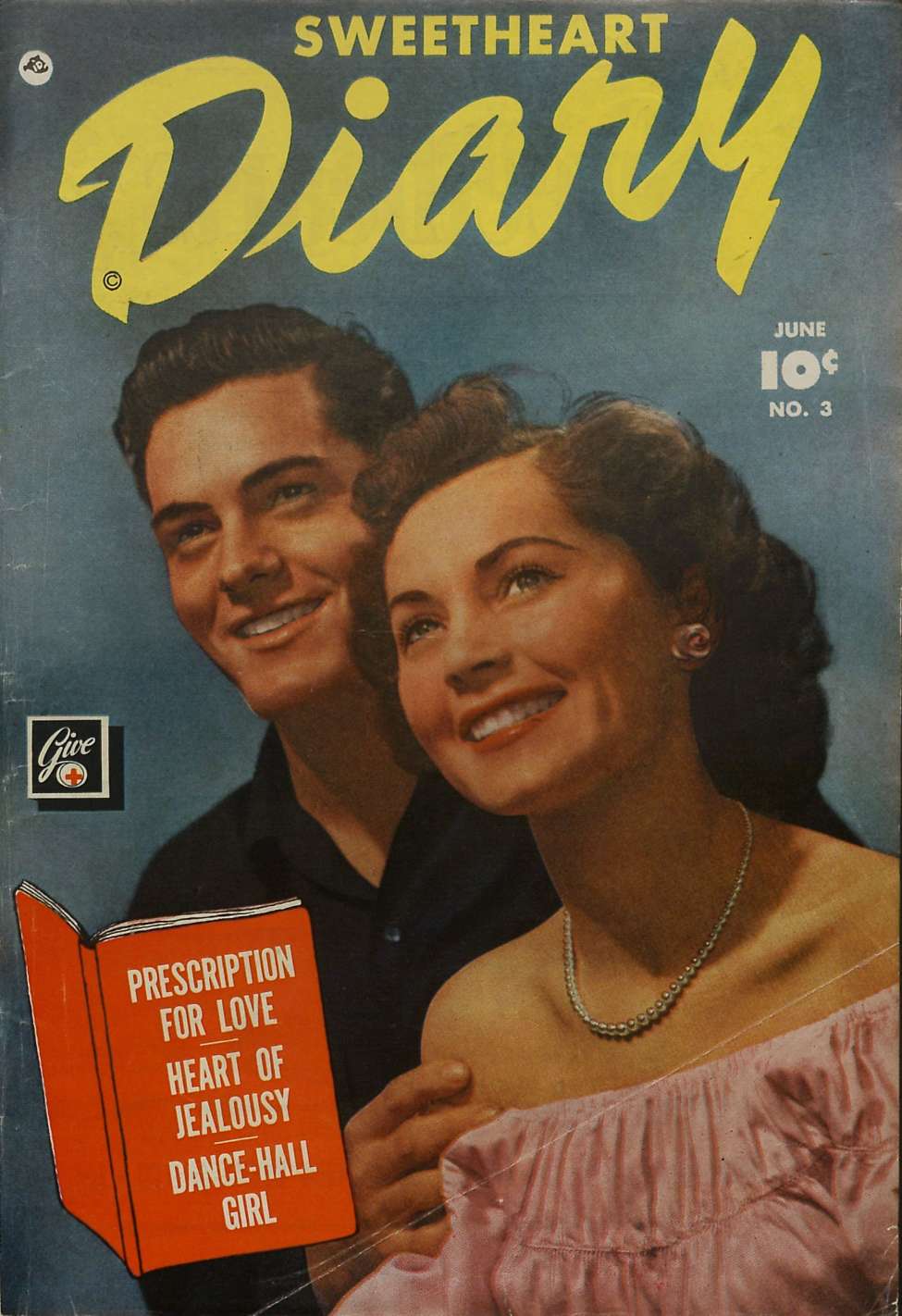 Comic Book Cover For Sweetheart Diary 3